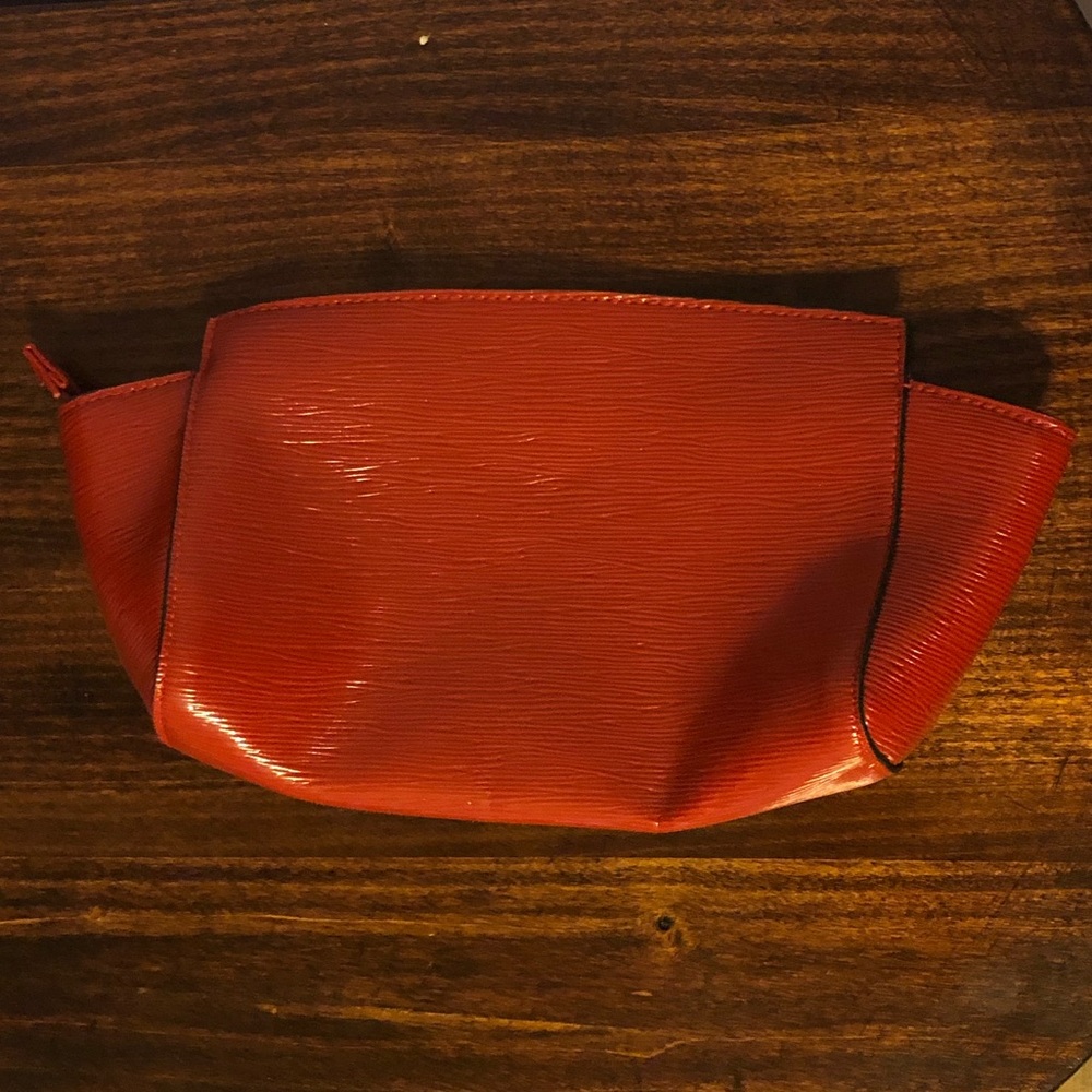 Red handbag